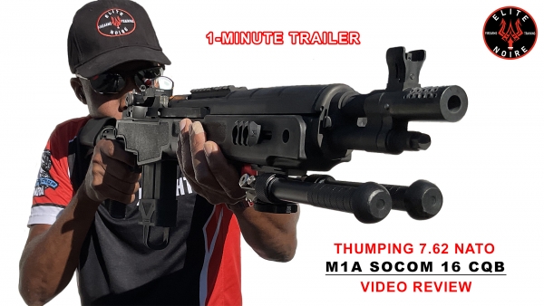 "Working Out" My New Springfield Armory M1A SOCOM 16 CQB